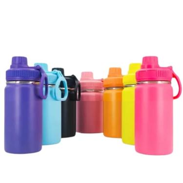 Imagem de Garrafa Térmica Infantil 350ml Água Gelada Por Mais Tempo (Branco)