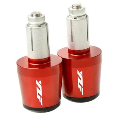 Imagem de Extremidades de manoplas de guidão de motocicleta, tampas de extremidade de manoplas, acessórios deslizantes de peso para YZF R1 YZF R6 YZFR6 YZF R125 YZFR15 R25 YZF R3