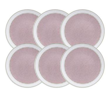 Imagem de Conjunto 6 Pratos Rasos Positano 25cm Porcelana Tramontina