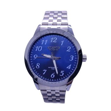 Imagem de Relógio Atlantis Social Prateado Clássico Resistente a Água