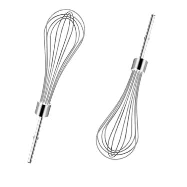 Imagem de Fugedox W10720799 batedor de ovos de aço inoxidável, acessórios de batedeira manual para KitchenAid, serve para KHMPW, KHM512BM KHM2B, AP5644233, W10720799 e mais acessórios de batedeira manual de