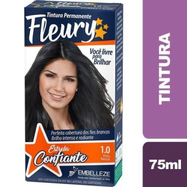 Imagem de Tintura Fleury 1.0 Preto Renovação, 75ml
