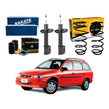 Imagem de Kit Amortecedor Dianteiro Corsa Wagon 1.0 1.6 1997 A 2002 - Nakata
