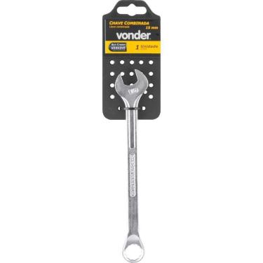 Imagem de Chave Combinada 15 Mm Em Aço Cromo Vanádio Encartelada Vonder