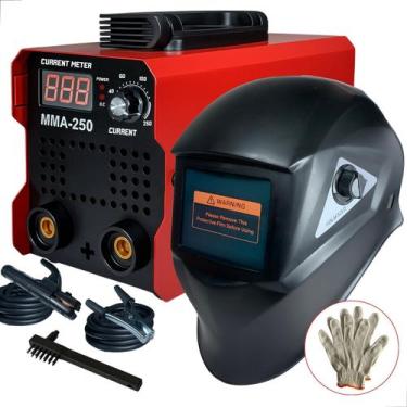 Imagem de Maquina de solda Profissional Inversora 120a Eletrodo portátil digital