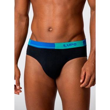 Imagem de Cueca Slip Lupo 00691-003 Masculina Sem Costura Microfibra T. P/GG, G,