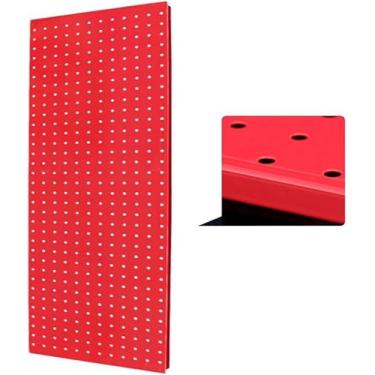 Imagem de Painel De Pegboard De Metal Garagem, Pegboard Montado Na Parede E Organizador De Ferramentas De Prateleira Para Oficina De Garagem De Galpão De Escritório Em Casa, Sistema De Monta, Green