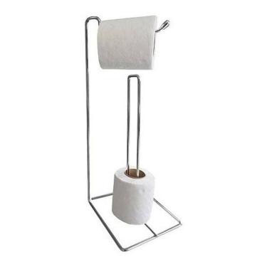 Imagem de Papeleira Quadrada De Chão Piso Com Reserva Jomer 5105