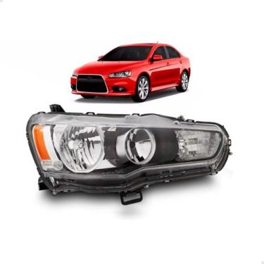 Imagem de Farol Mitsubishi Lancer 2011 2012 2013 2014 2015 - DEPO, Direito