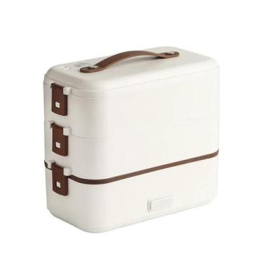 Imagem de Marmita Elétrica Portátil, Cozinhador De Arroz, Aquecedor De Alimentos