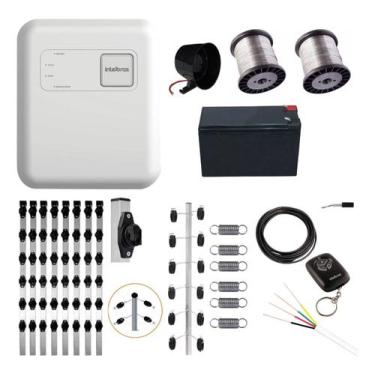 Imagem de Kit Cerca Elétrica Completo com Central de Choque para 100 Metros - Ha