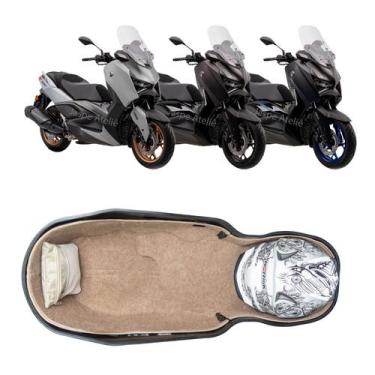 Imagem de Forração Yamaha Xmax 300 2026 Baú Standard Bege 1 Antena - Jaspe Ateli