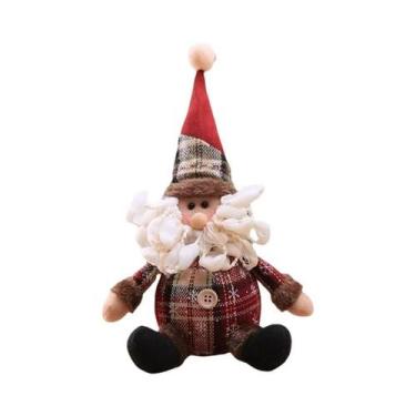 Imagem de Boneca Papai Noel e Elf para Decoração de Natal 2024 - Presentes de Na