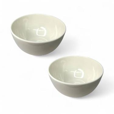 Imagem de Kit Com 2 Tigelas Redonda de 700ml Melamina Grossa 14,5cm - Bestfer
