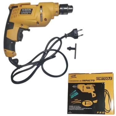 Imagem de Furadeira Elétrica 600W Com Impacto E Função Reversível