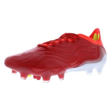 Imagem de adidas Unissex adulto Copa Sense.3 Firm Ground, Vermelho/branco nuvem, vermelho solar, 35