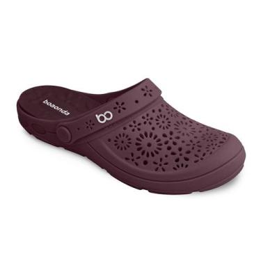 Imagem de Sandália Ortopédica Nellie Babuche Conforto Impacto - Boaonda, Vinho, 