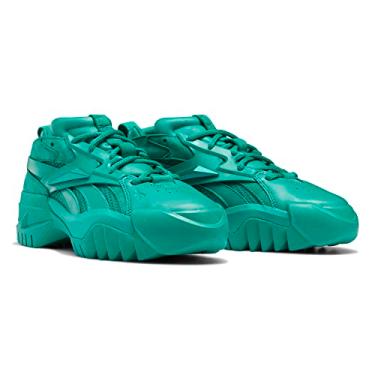 Imagem de Reebok Tênis feminino Cardi B Club C V2, Esmeralda/Esmeralda/Esmeralda, 7