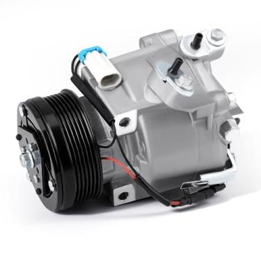 Imagem de Compressor A/C 42623008 com embreagem compatível com Chevrolet Sonic L4 1.8L 2013-2018 Substituição do compressor de ar condicionado # 94517799 95370313 CO29167C 98496