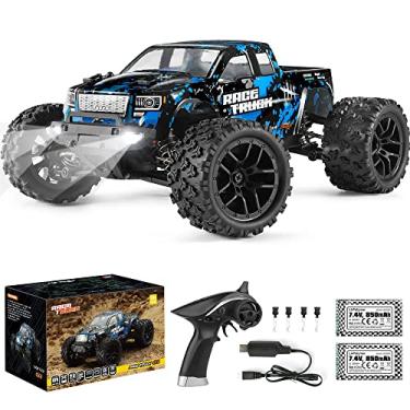 Imagem de HAIBOXING RC Cars 1/18 Scale 4WD Off-Road Monster Trucks with 36+KM/H High Speed, 2.4 GHz Remote-Controlled Electric All Terrain Waterproof Vehicles with Rechargeable Battery for Kids and Adults RTR