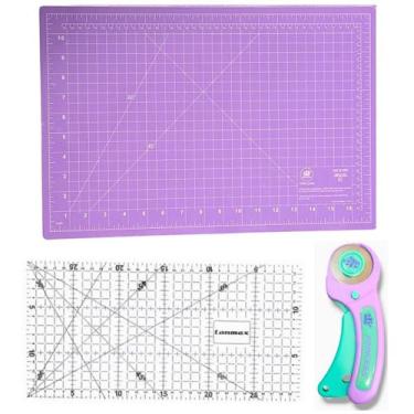 Imagem de Kit Base Princess A3 30x45 Cortador Circular e Régua 15x30