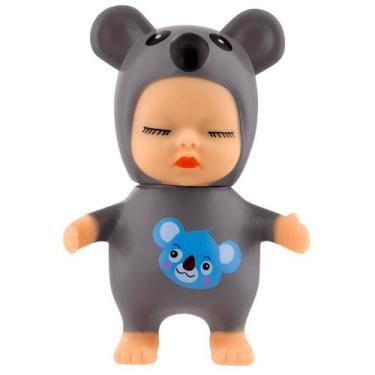 Imagem de Boneca Coleção Pijaminhas Clássica Bebezinhas Estrela, Coala