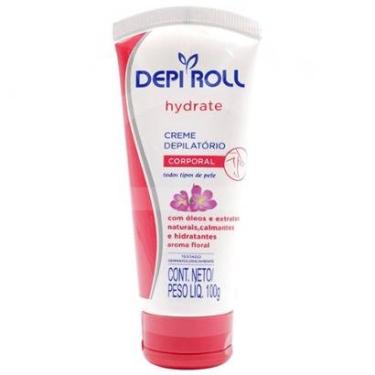 Imagem de Creme Depilatório Corporal DepiRoll - Hydrate Floral 100g-Feminino