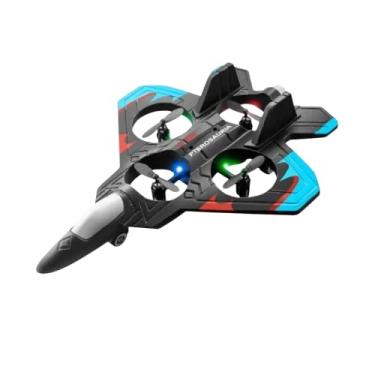 Imagem de Drone Avião Combat Aircraft, 4 Motores, Controle Remoto 2.4GHz, Bateria 3.7V, Alcance 300m