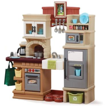 Imagem de Cozinha Infantil Interativa com Luzes e Sons, Inclui Mais de 40 Acessórios Realistas, P...