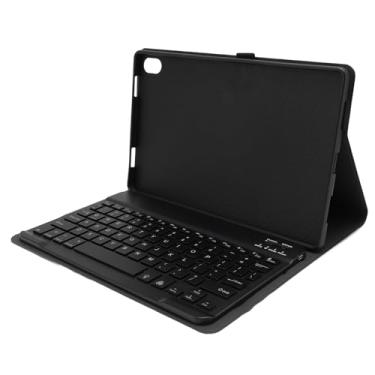 Imagem de Generic Caixa de Teclado do Tablet, Recortes Precisos Tablet Protetive Tampa de Couro PU Impermeável (Preto)