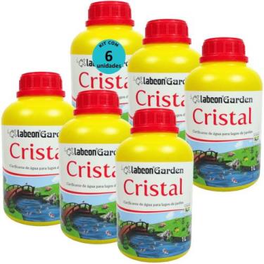 Imagem de Kit Alcon Labcon Garden Cristal 1L Com 6 unidades