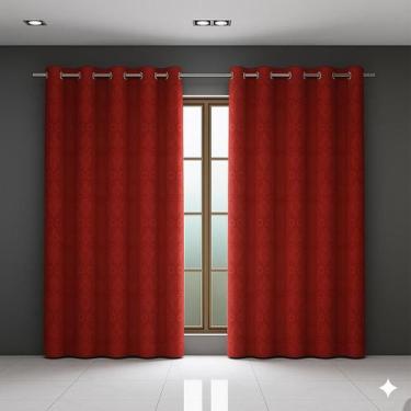 Imagem de Cortina Para Sala de Estar Quarto ou Escritório Londres 2.80x1.60 Alta