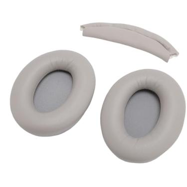 Imagem de Serounder Kit de Almofadas de Cabeça de Reposição e Almofadas de Couro Proteico para Fones de Ouvido WH-1000XM3 Acústica Aprimorada e Processo de Instalação Simples Adequado para Necessidades de