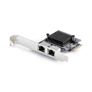 Imagem de StarTech. Com Placa Adaptador de Rede PCIe Gigabit 5G Gigabit, Placa PCI Express LAN, Realtek RTL8126, Windows e Linux, TAA