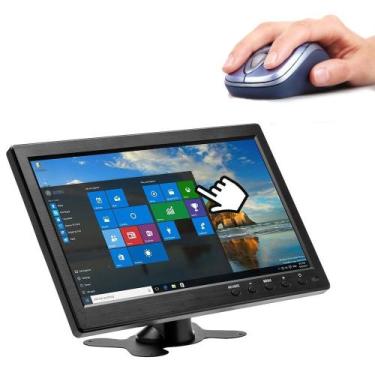 Imagem de Tela Monitor Lcd 10.1  Colorida Controle Hdmi Vga Mp5 Av Usb - YIEQIN