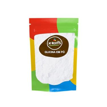 Imagem de Glicina em Pó 500gr X Roots – Aminoácido Puro, Sem Açúcar, Ideal para Rotinas de Sono, Recuperação e Bem-Estar, Fácil de Misturar