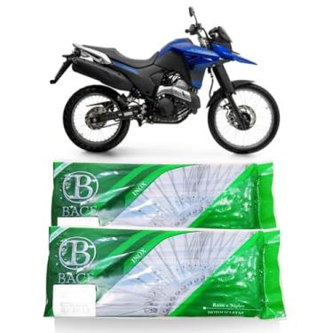 Imagem de Raio Inox Bace Moto 4mm XTZ 250 Lander E Tenere Dianteiro Traseiro