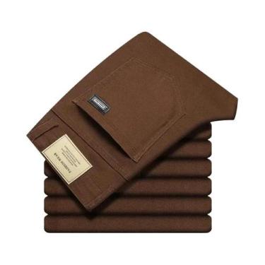 Imagem de Calça Jeans Masculina Plus Size - Elástica, Solta, Reta e Slim - 3 Cor