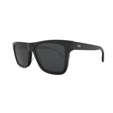 Imagem de Óculos de Sol HB T-Drop Matte Black Polarized Gray-Masculino