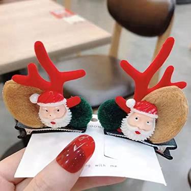 Imagem de Grampos de cabelo de Natal, acessórios de cabelo, acessórios de cabeça, clipe de bico de pato (16)