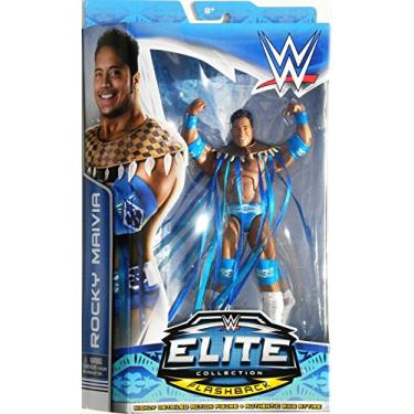 Imagem de Mattel WWE Wrestling Elite Series 31 Flashback Action Figure Rocky Maivia [The Rock]Q