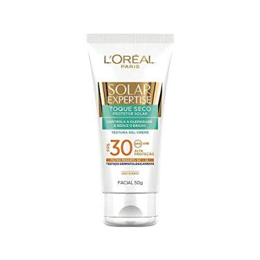 Imagem de Protetor Solar Facial com Toque Seco FPS 30, L'Oréal Paris, Branco, 13