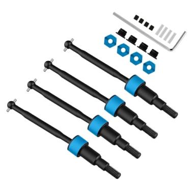 Imagem de NMNRC for Arrma 1/18 Granite Grom Drive Shaft 1/14 Typhon Grom Driveshaft Bold Upgrades Part Blue