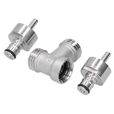 Imagem de aqxreight Adaptador de Fabricação de Cerveja, Separador de Líquido e Gás para Garrafa PET, Conversor PCO 1881, Fácil de Instalar, Durável, Resistente à Corrosão e Longa Vida útil Com