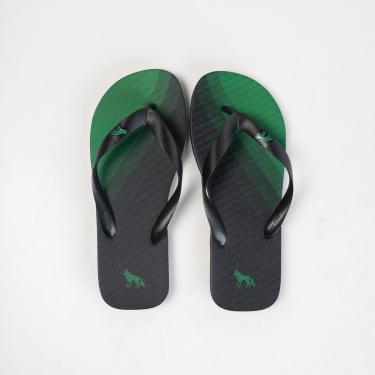 Imagem de Chinelo Masculino Acostamento Gradient Preto e Verde-Masculino
