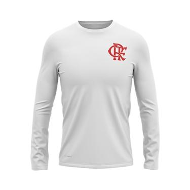 Imagem de Camisa Flamengo Protection Manga Longa Branco - Masculino-Masculino