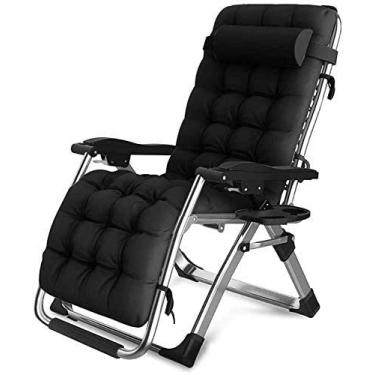 Imagem de Espreguiçadeiras de jardim, espreguiçadeiras dobráveis, espreguiçadeiras, espreguiçadeiras, cadeiras de pátio reclináveis com gravidade zero, espreguiçadeiras de jardim ao ar livre, balanço, para