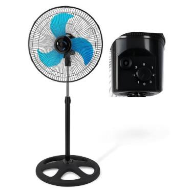 Imagem de Ventilador De Coluna Silencioso 3 Velocidades Ajustável 110V - A Casa 