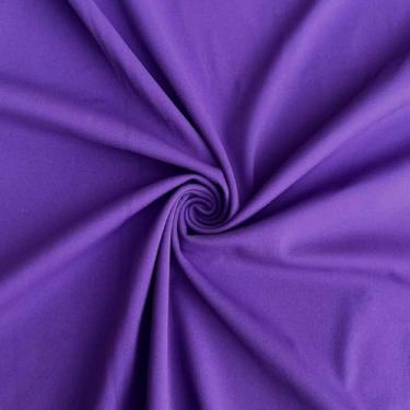 Imagem de Tecido de nylon elastano, tecido esportivo fosco para roupa de banho, 80% nylon, 20% elastano, elasticidade em 4 direções 152 cm de largura para esportes, dança, ioga, costura - 2 jardas, roxo 2