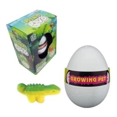 Imagem de Genérico, Kit 4 unidades Brinquedo Dinossauro Dino Ovo Surpresa Cresce Na Agua Sortido 8 Cm